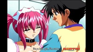 Pretty teen fucks her pussy hard from behind in Hentai Pros